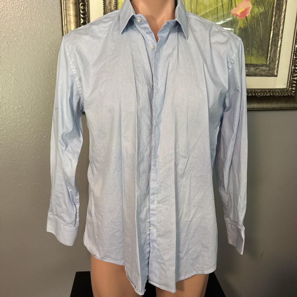 Jones New York Light Blue Dress Shirt